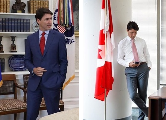 Justin Trudeau, presidente do Canadá, também se destaca por seu estilo na opinião da especialista