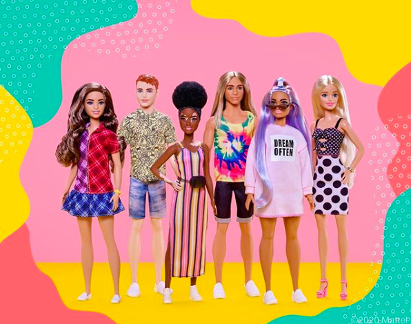 Barbie com vitiligo pela diversidade